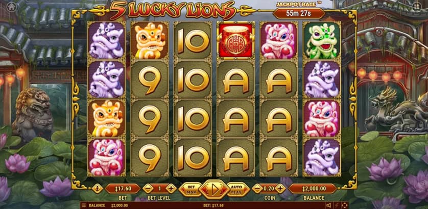 Tarikan Singa Pembawa Hoki Terbaik Dalam 5 Lucky Lions