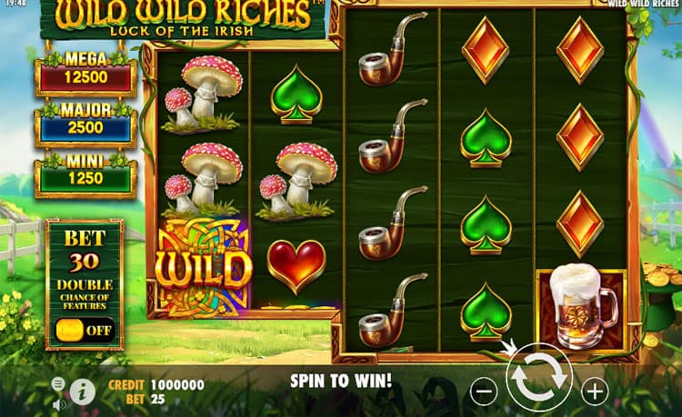 Nuansa Irlandia Klasik Penuh Pesona Dalam Wild Wild Riches