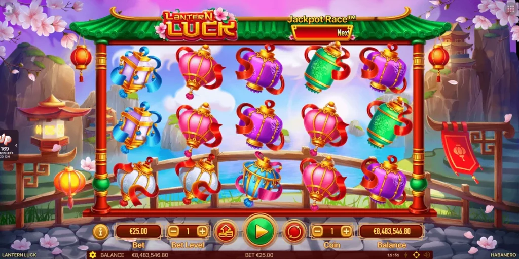 Cahaya Keberuntungan di Malam Penuh Hoki Dalam Lantern Luck