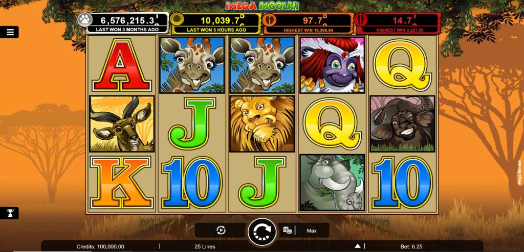 Mengenal Mega Moolah, Permainan Safari dengan Hadiah Fantastis