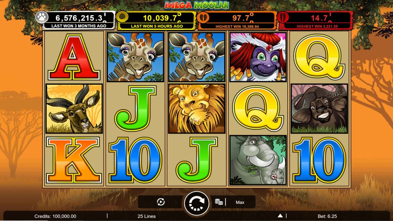 Mengenal Mega Moolah, Permainan Safari dengan Hadiah Fantastis